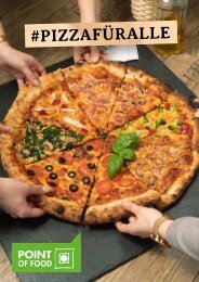 #pizzafüralle - Point of Food Katalog 2021/2022