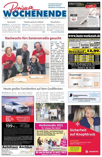 Prima Wochenende 39 2021