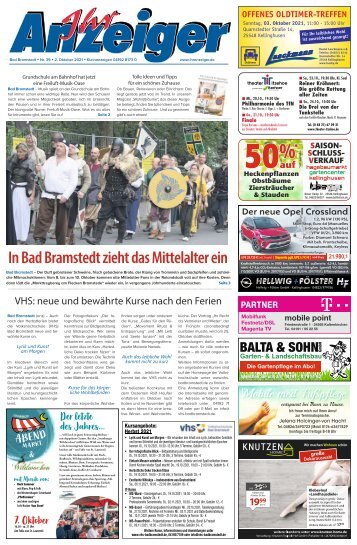 Ihr Anzeiger Bad Bramstedt 39 2021