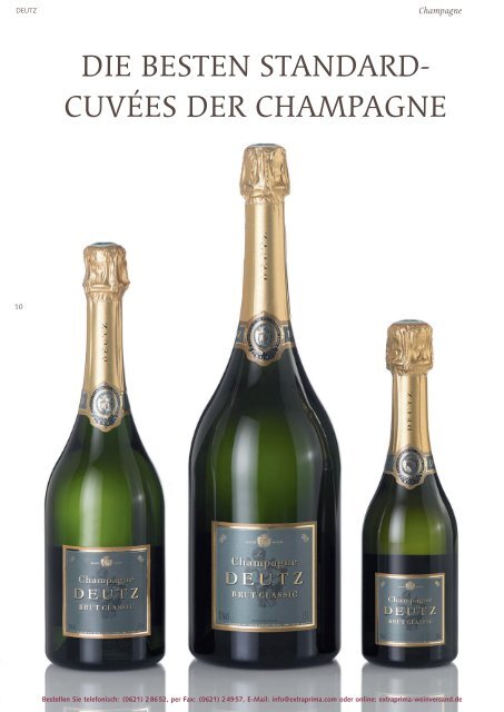 Extraprima Magazin 2021 Champagne