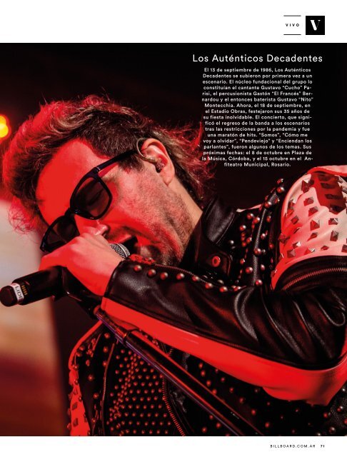 Billboard Argentina Ed 98 Septiembre 2021