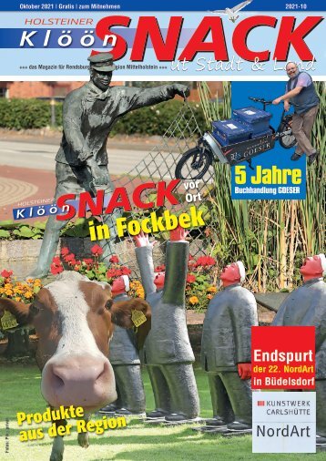 Holsteiner KlöönSNACK - Ausgabe Rendsburg - Oktober 2021