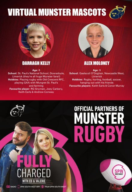 Munster Rugby v DHL Stormers Match Programme