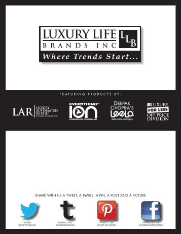 Deepak Chopra - Luxury Life Brands