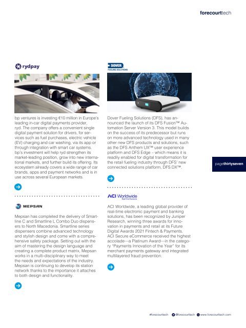 forecourttech October '21