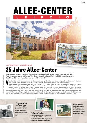 25 Jahre Allee-Center Leipzig