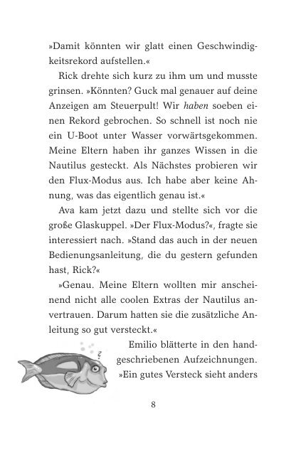 Leseprobe: Rick Nautilus 3: Panik in der Delfin-Lagune