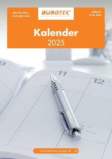 Kalender 2024 - Der Katalog