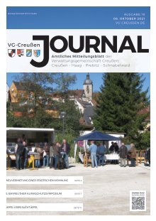 Creußen Journal - Ausgabe 08.Oktober 2021