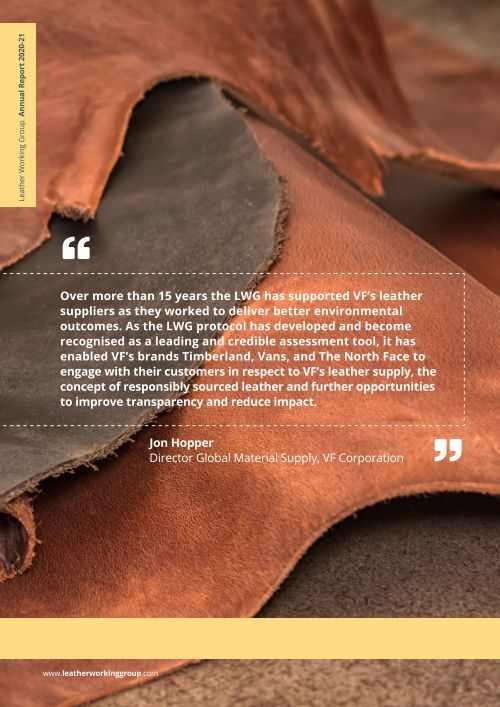 Annual Report - Leather Working Group