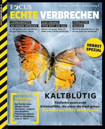 Echte Verbrechen 07:2021 Vorschau