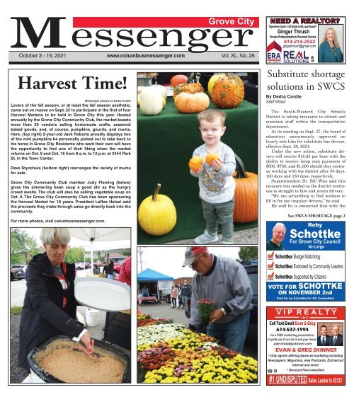 Grove City Messenger - October 3rd, 2021