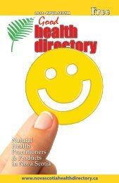 here - Nova Scotia Good Health Directory