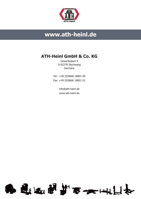 ATH-Heinl ERSATZTEILBUCH SPARE PARTS BOOK Cross Lift 35 OGA