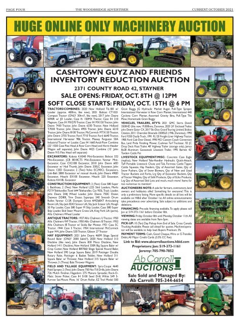 Woodbridge Advertiser/AuctionsOntario.ca - 2021-10-05