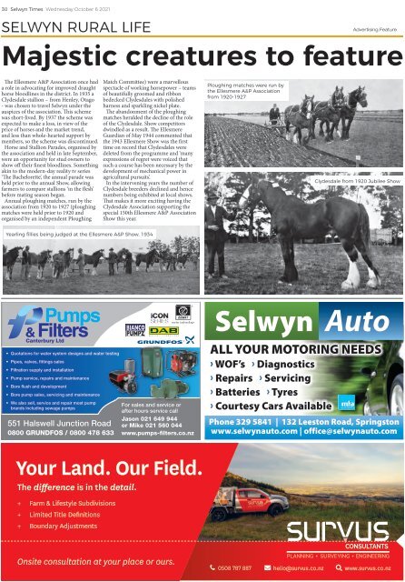 Selwyn Times: October 06, 2021