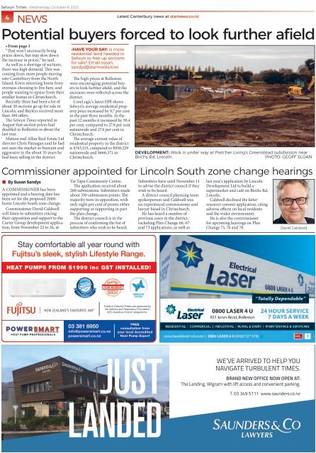 Selwyn Times: October 06, 2021