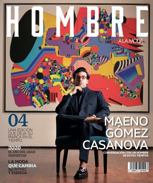 A la Moda Hombres 2020 Portada MAENO GÓMEZ CASANOVA