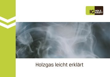 Infobroschüre: Holzgas leicht erklärt