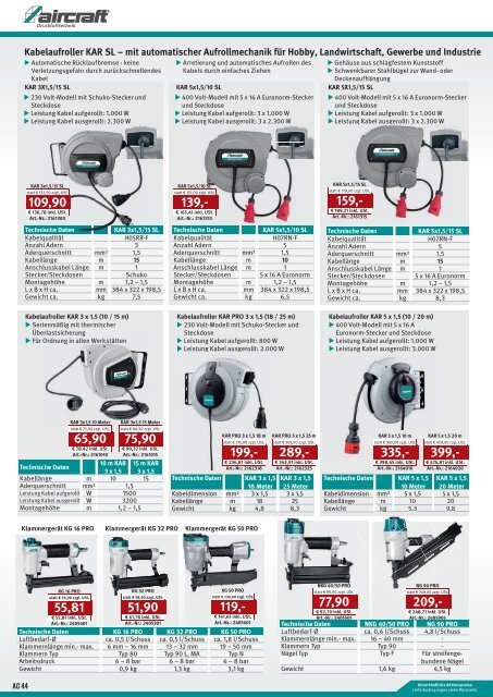 Eder Werkzeug Katalog Herbst 2023 