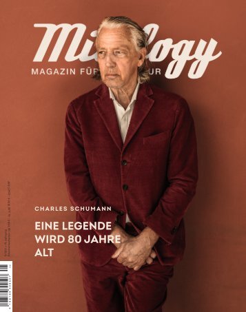 MIXOLOGY ISSUE #105 –  Wir gratulieren dem großen Charles Schumann