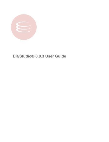 ER/Studio - Embarcadero Technologies Product Documentation