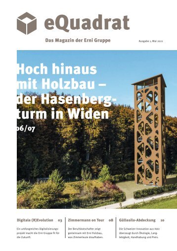 E-Quadrat - das Erni Magazin - Ausgabe 1