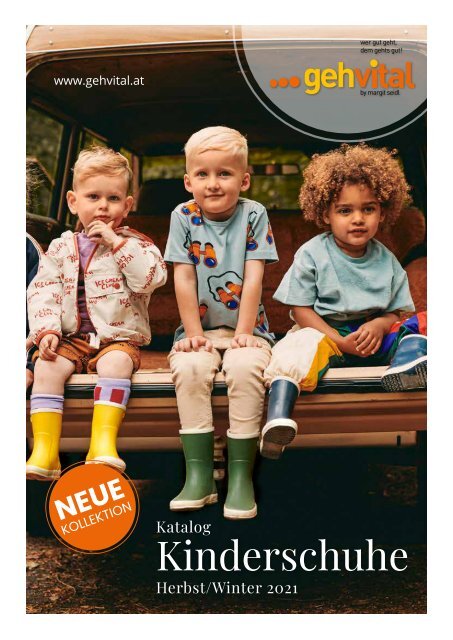 Katalog: gehvital Kinderkatalog Herbst/Winter 2021