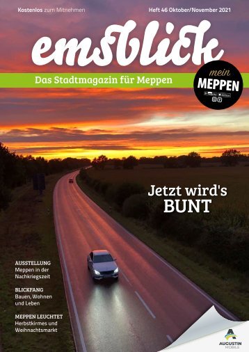Emsblick Meppen - Heft 46 (Oktober/November 2021)