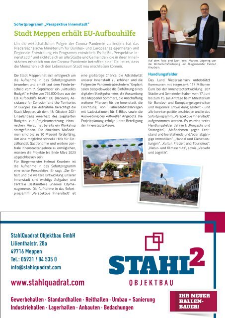 Emsblick Meppen - Heft 46 (Oktober/November 2021)