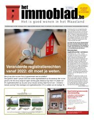 Het Immoblad van oktober 2021