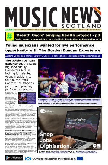 MUSIC NEWS Scotland (Oct21-7)