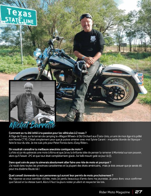 Rider Moto Magazine | Vol 5. | Octobre 2021