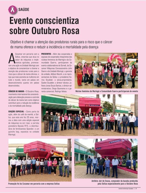 Jornal Cocamar Outubro 2021