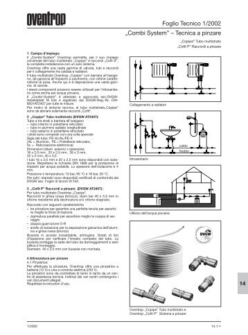 Foglio Tecnico 1/2002 „Combi System” – Tecnica a pinzare