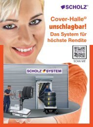 Scholz System Schrauben- & Muttern-Set (10 x Schraube M5x16 mm, 10 x Mutter  M5)