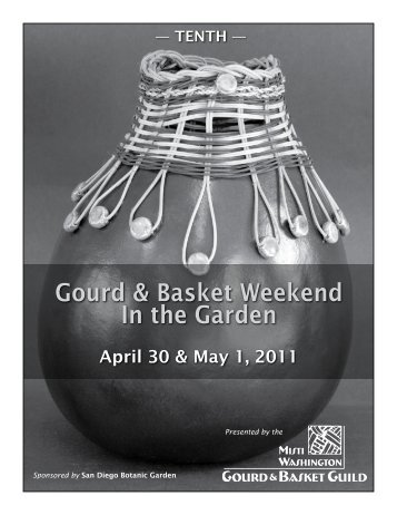 Gourd & Basket Weekend In the Garden - Misti Washington Gourd ...