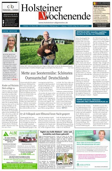 Holsteiner am Wochenende 40 2021