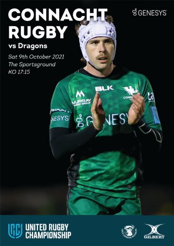 Connacht v Dragons URC Digital Match Programme