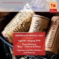 Weine fuer Freunde: Bordeaux Spezial