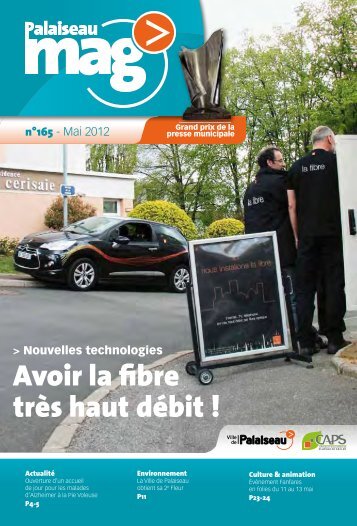 Avoir la fibre très haut débit ! - Ville de Palaiseau