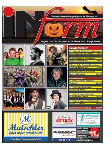 INform Ausgabe 7 in 2021 · 13_Oktober