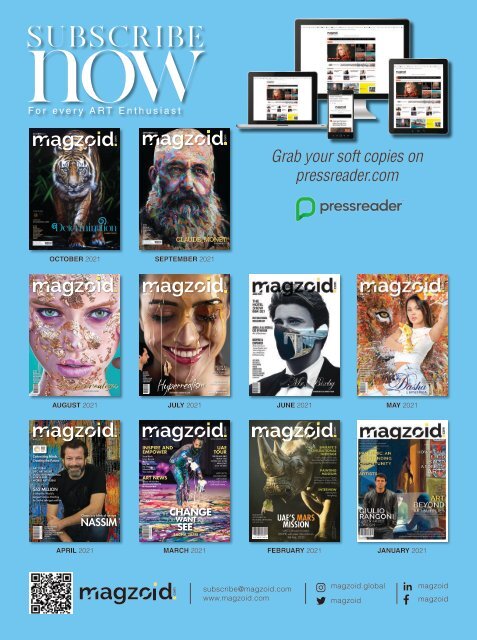 Magzoid Magazine - Luxury Magazine in the Creative Space | October 2021