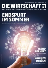Die Wirtschaft Köln - Ausgabe 05 / 2021
