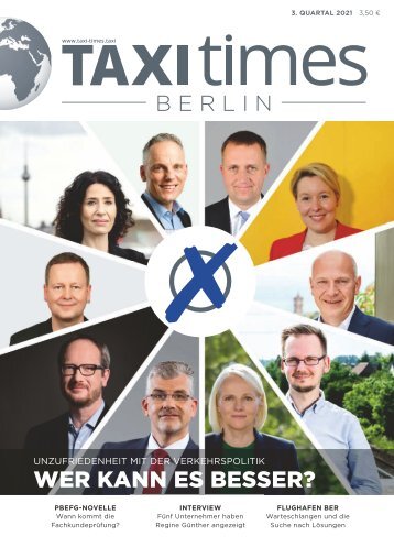 Taxi Times Berlin - 3. Quartal 2021