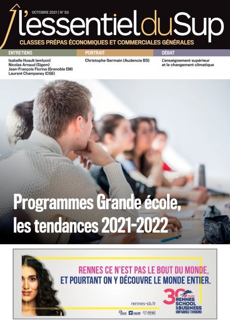 Essentiel du Sup Prépas N°53 - Octobre 2021