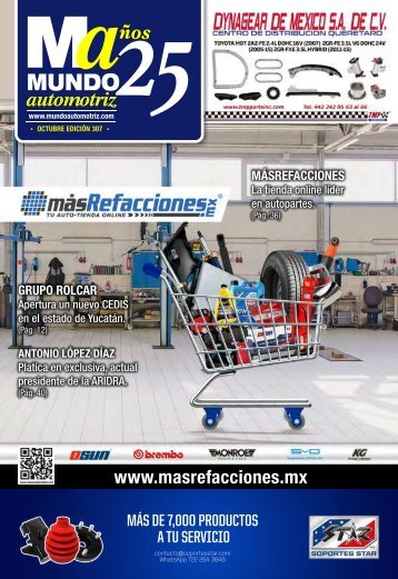 Mundo Automotriz La Revista No 307 octubre 2021