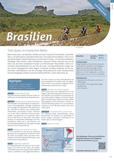 Bike Adventure Tours Katalog 2022