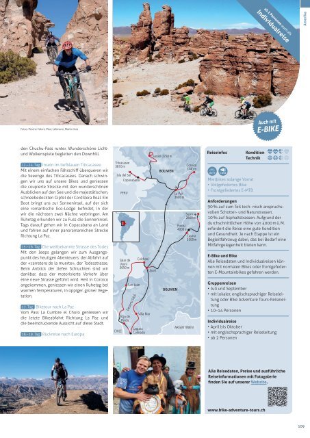 Bike Adventure Tours Katalog 2022