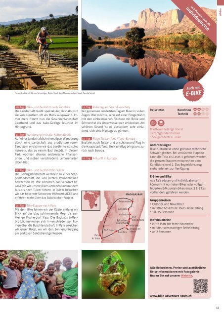 Bike Adventure Tours Katalog 2022